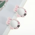 thumbnail image 5 of Unique Bargains 2 Pcs Hair Clip Grace Fish Mirror Duckbill Clip Pink, 5 of 5