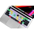 thumbnail image 5 of XSKN Ableton Live Shortcut Keyboard Cover for 2020-2023 Released MacBook Pro 13.3 inch A2251 A2289 A2338 M1 M2 Chip 2019 Macbook Pro 16 inch A2141 with Touch Bar Silicone Protector Skin US Layout, 5 of 5