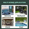 thumbnail image 6 of PayLessHere 3 Pieces Wicker Bistro Set Outdoor Patio Set,Khaki, 6 of 7