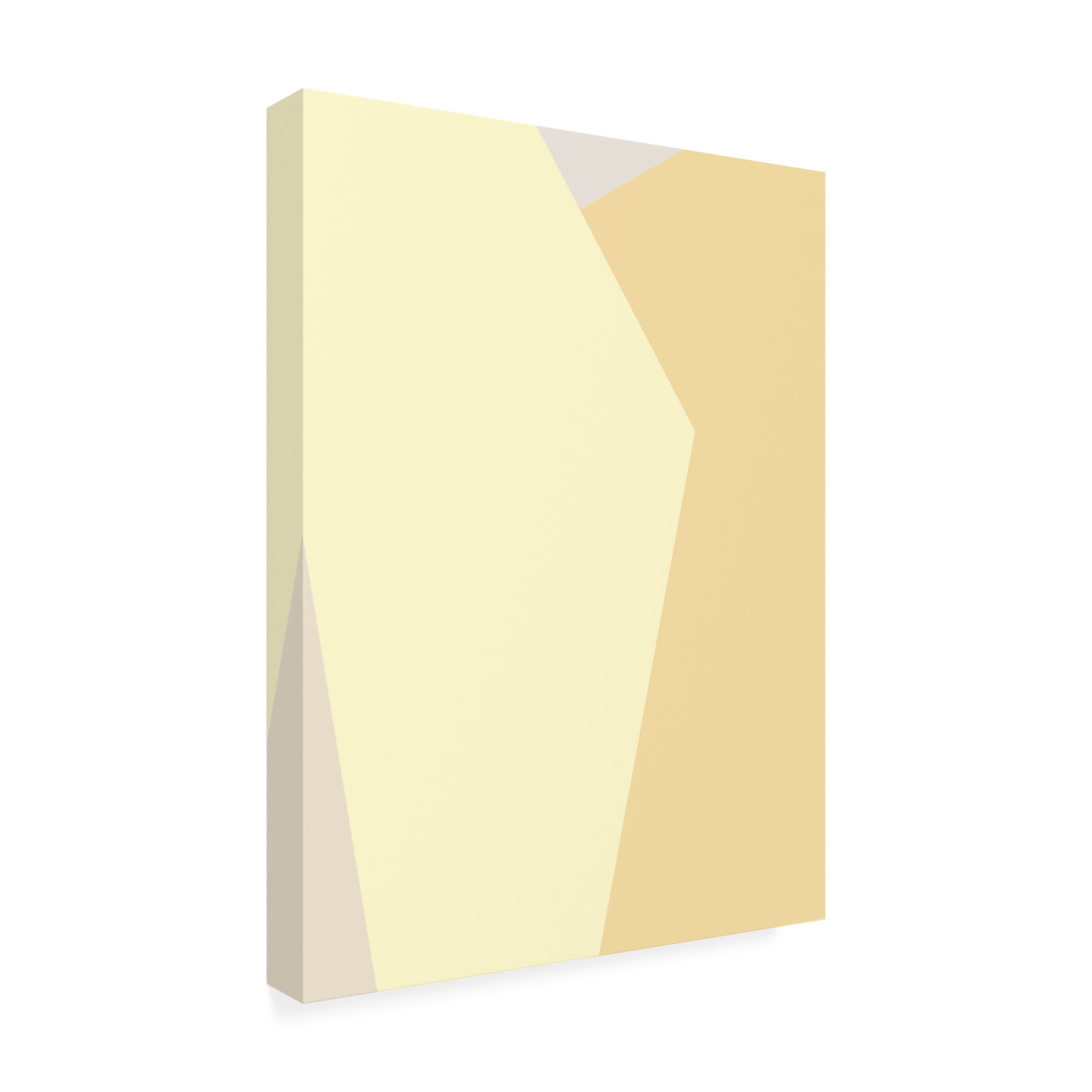 Trademark Fine Art Pictufy Studio  Abstract Yellow Canvas Wall Art