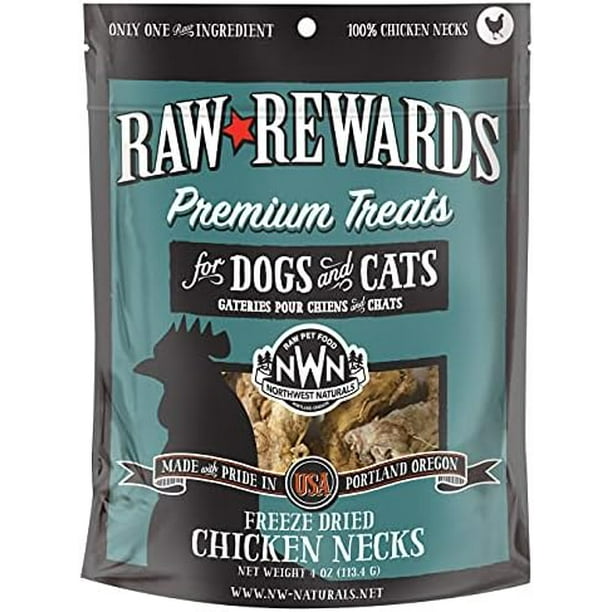 Northwest Naturals FreezeDried Chicken Necks 100 Natural Dog Treats