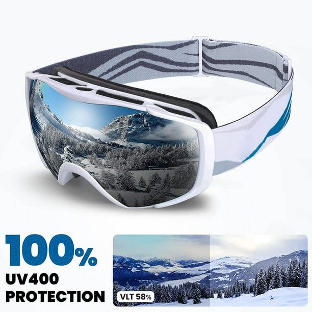 Masques et Lunettes de Ski, Lunette de Ski Otg, Protection Uv400