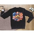 thumbnail image 5 of Patriotic Golden Retriever Celebrates 4th of July Sweatshirt Unisex Merch Goldens Dog Lover Gifts Idea - 02009, 5 of 6