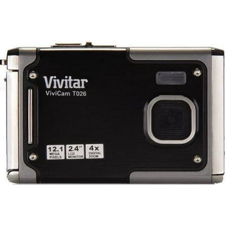 Vivitar ViviCam T026 12.1 MP Water Resistant Digital Camera in