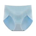 thumbnail image 1 of Gibobby Pantaletas para mujer Fajas de cintura alta para mujer Braguitas de levantamiento de glúteos para adelgazar el vientre(Azul,G), 1 of 2