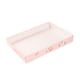 thumbnail image 2 of Caja de arena desechable para gatos, inodoro de viaje para gatitos, bandeja abierta para caja de arena para gatos Rosa 35x255x5cm, 2 of 9