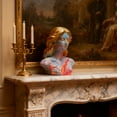thumbnail image 4 of Broken Soul Fiery Girl Resin Statue with LED Light, Gothic Home Decor Ornament for Living Room Office Desk, Fantasy Art Sculpture Collectible Figurine, 4 of 6