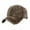 Coffee, variant on beishanbush Visors Unisex Casual Denim Hole Splice Hat Adjustable Washed Baseball Cap Coffee