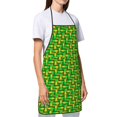 thumbnail image 3 of Fuzoiu Corn 4 Print Waterproof Apron, Kitchen Apron for Women Men Chef, Apron for Christmas Dinner Party Cooking Baking Crafting House Cleaning Kitchen, 3 of 7