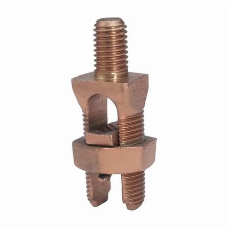 Burndy Bolt Connector,Copper,Overall L 2.95in KC28