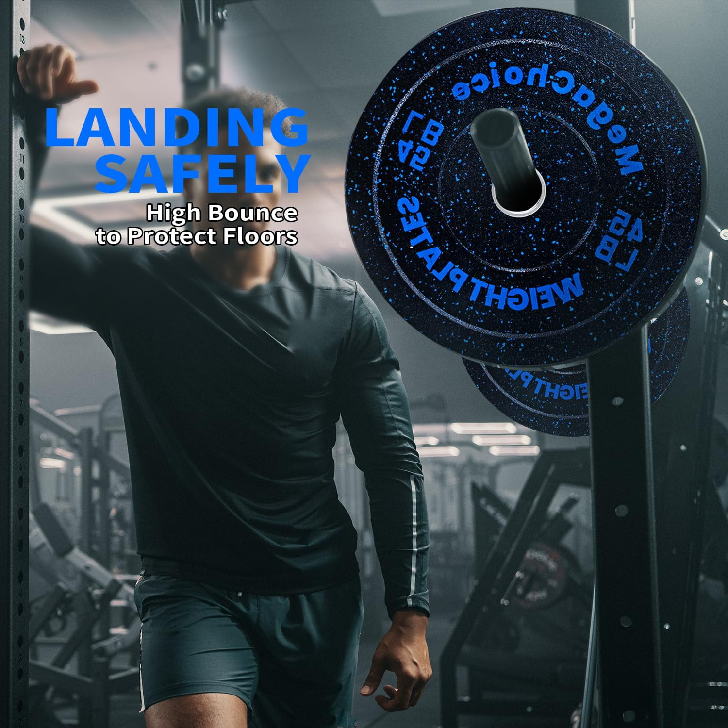 Gaderth Olympics Plates,Barbell Weights Set Of 2 Weight Plates For Olympics Bars Perfect For Strength Training Plates,Exercise Barbell Plates Available In 10lb 15lb 25lb 35lb 45lb Weight Plate