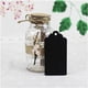 thumbnail image 4 of 100 Uds. Etiquetas colgantes con cabeza de flor Kraft ondulada, etiquetas colgantes de regalo Kraft para fiesta de boda y Navidad, 5x3cm de piel de vaca, 4 of 5