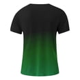 thumbnail image 6 of RATTOYY T-Shirts For Men's Summer Casual Sports T Shirt Fashion Lapel Simple Gradient Short Sleeved Round Neck T Shirt Men Style Mens Summer T Shirts, 6 of 7