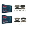 thumbnail image 1 of CMX Front Rear Ceramic Brake Pads Kit for Car 2017-2023 Nissan TITAN KCX-100349, 1 of 9