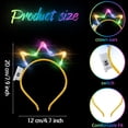 thumbnail image 4 of 25PCS LED Crown Headbands, 3 Flashing Modes with Button Switch, Light-Up Headbands Suitable for Parties, Concerts, Photo Decorations, Celebrations, Birthdays, Weddings, 4 of 10