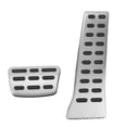 thumbnail image 2 of Car Pedal Pad Cover,Gas Brake Accelerator Pedal Cover Stainless Steel Anti Slip Foot Pedal Pads Replacement For Manual Transmission  Accelerator Pedal Cover, 2 of 8