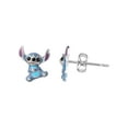 Disney Women’s Sterling Silver Stitch Stud Earrings
