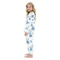 thumbnail image 4 of Fluffy Pajamas Set Fuzzy Winter Warm Pj Sets Pullover Tops and Long Pants Marine Organisms X-Large, 4 of 8