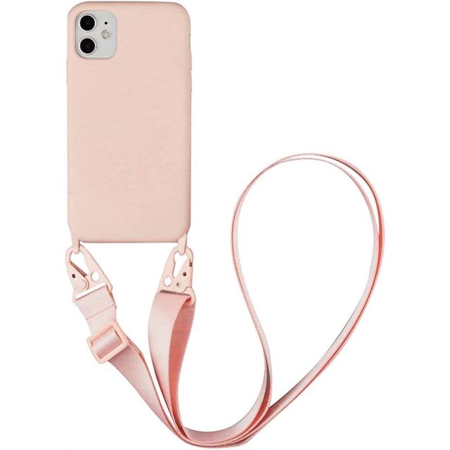 1 funda protectora para iPhone 12Mini con cordón para collar, funda protectora de silicona TPU, versión UE Sailing Electrónica