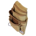 thumbnail image 5 of ToolPro Top Grain Leather Tool and Nail Pouch, 5 of 7