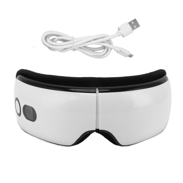Masajeador de ojos con calefaccion Bluetooth musica 6 modos de masaje dispositivo de cuidado de ojos recargable para tratamiento de relajacion ocular Walmart en linea