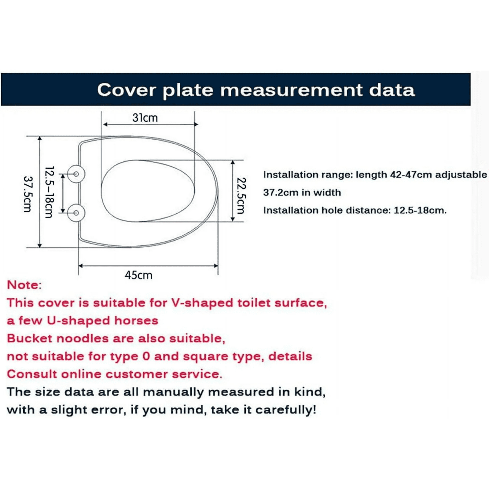 Waxgamo Toilet Seat, Polypropylene Soft-close Toilet Seat with Zinc Alloy Hinges, Easy to Install also Easy to Clean, Scratch Resistant Toilet Seat by Angol Shiold
