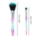 thumbnail image 2 of Conjunto de brochas de maquillaje conveniente de 10 piezas para viajes de negocios, fibra artificial verde, lana, plástico, 2 of 5