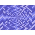 thumbnail image 1 of Ahgly Company Indoor Rectangle Patterned Purple Mimosa Purple Area Rugs, 6' x 9', 1 of 6