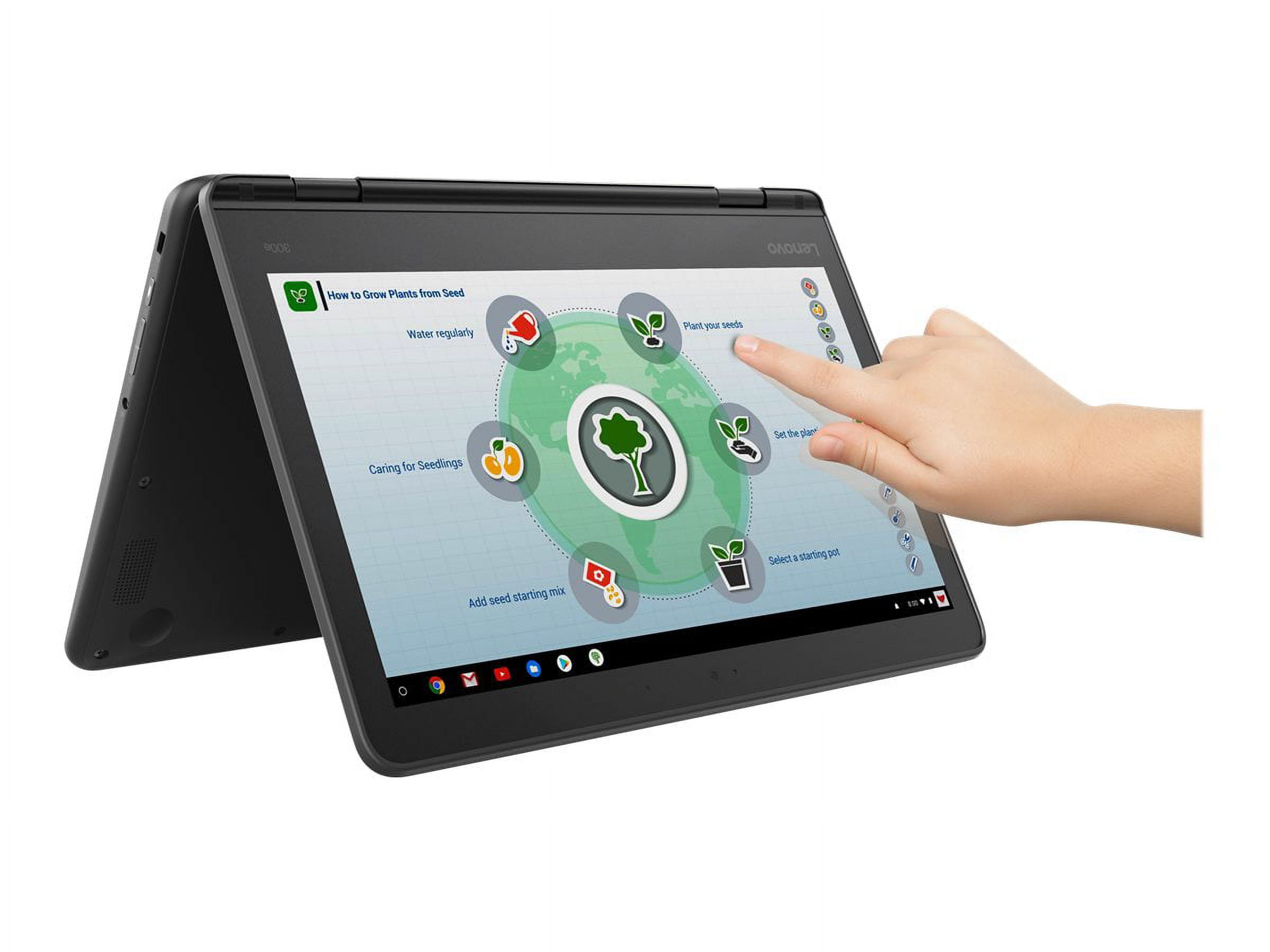 Lenovo 300e Chromebook (2nd Gen) AST 82CE - Flip design - AMD A4