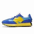 thumbnail image 2 of New Balance 327 EH U327WEH BLUE/YELLOW Width D Lyfestyle Shoes Men's Women's, 2 of 6