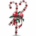 thumbnail image 1 of Fashion Crystal Candy Canes Story Pin (2.5 X 1.33) Made In China -Jewelry By Sweet Pea, 1 of 4