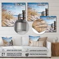 thumbnail image 4 of Designart "Calm Path To Dune Beach III" Nautical & Beach Metal Art Living Room, 4 of 5