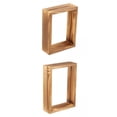 thumbnail image 1 of AMLESO 2x Wooden Glass Picture Frame DIY Plant Specimen Herbarium Clip Table Decor, 1 of 8