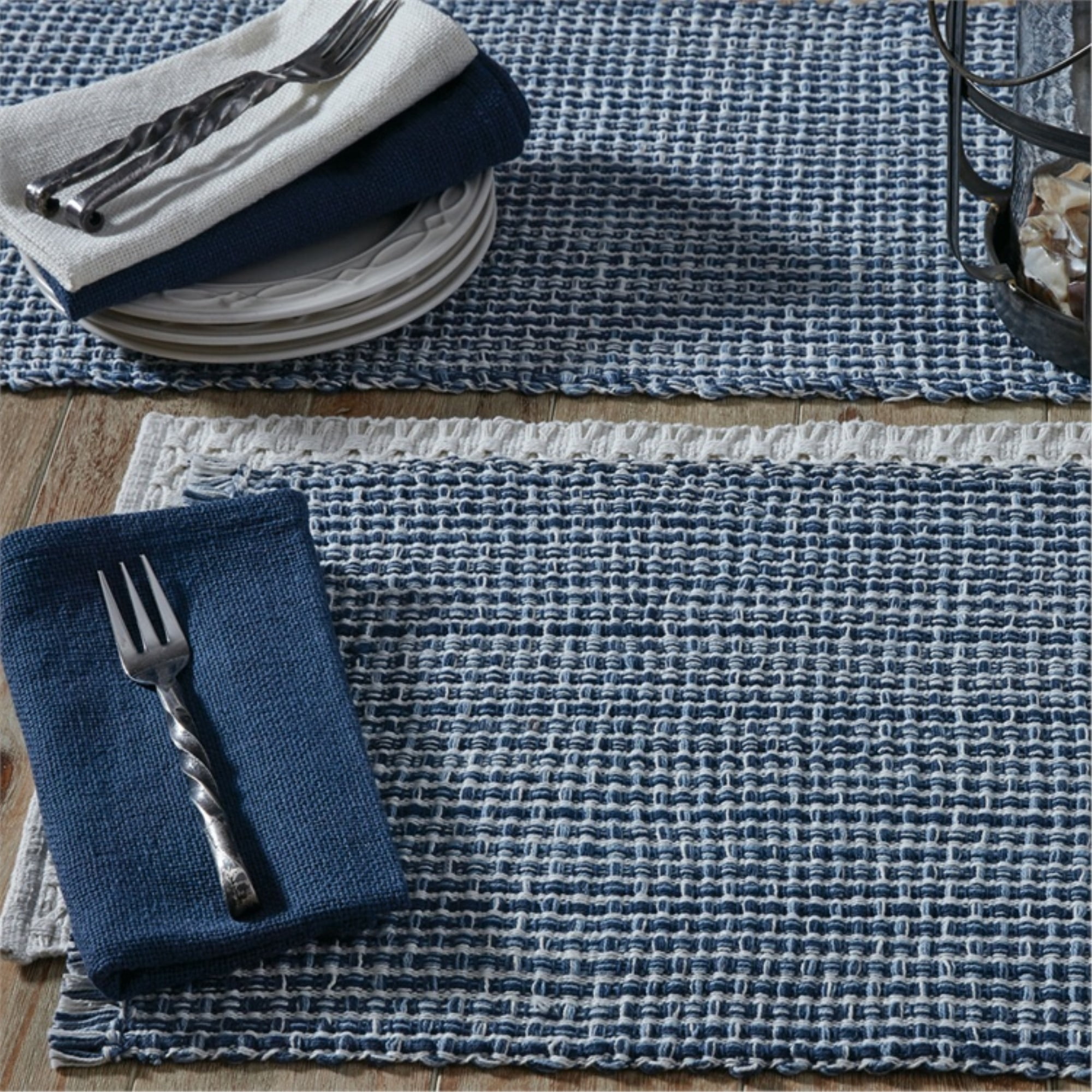 TWEED PLACEMAT DENIM