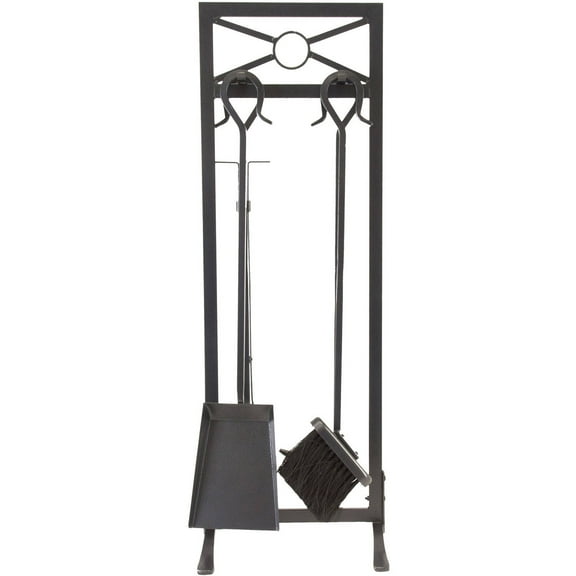 Pleasant Hearth Sheffield 5-Piece Steel Fireplace Tool Set