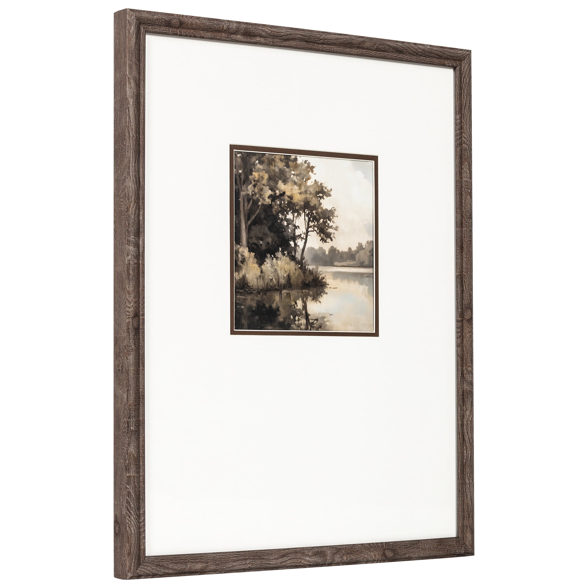My Texas House Bend in the River 16x20 Framed Wall Art