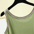 thumbnail image 4 of Bixock Women's Casual Tank Tops,Summer Color Blocked Blouse,Solid Color V-Neck Sleeveless Fabric Base Layer Wear Tops, 4 of 5