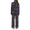 thumbnail image 3 of joogoo Pajamas Set for Women Hearts Bats Long Sleeve Pjs Loungewear L, 3 of 7