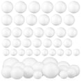 thumbnail image 1 of Miangastore 50pcs Craft Foam Balls Small Smooth Spheres Wedding Decoration DIY Craft Projects, 1 of 9