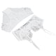 thumbnail image 3 of Bralette de encaje, conjunto de sujetador de encaje, ropa interior, conjunto de sujetador, sujetador con aros sin forro, compacto y ligero, 3 of 8