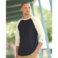 thumbnail image 4 of Champion Men's Raglan Three-Quarter Sleeve Baseball T-Shirt, 4 of 5