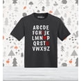 thumbnail image 2 of Shop4Ever I Heart U ABC's  Love You Toddler's Cotton T-Shirt 4T Black, 2 of 6