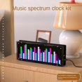 thumbnail image 2 of LED Music Spectrum Display DIY Kit 16X32 Rhythm Light Clock 8 Kinds Spectrum Mode SMD Soldering Dis_Perfect Gift, 2 of 5