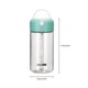 thumbnail image 4 of Sonducket Shake Bottle a prueba de fugas IPX5 a prueba de agua 380ML Blending Cup Coctelera automática Funciona con Control de botón Mezclador Ropa Deportiva, Zapatos Verde Sonducket OD020644-01B, 4 of 6