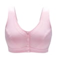 thumbnail image 4 of Samickarr Front Closure Bras For Women No Underwire Plus Size Bra Fashion Woman Sexy Summer Bra Without Steel Rings Sexy Vest Lingerie Underwear, 4 of 4