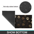 thumbnail image 6 of Paw Print Kitchen Rugs Sets Of 2,Anti Fatigue Kitchen Mat Rugs Non Slip Washable,Decorative Kitchen Floor Mats for Kitchen,Sink,Laundry,17"x30"+17"x47", 6 of 7