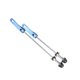 thumbnail image 1 of Eigraketly Brochetas de liberación rápida estables de acero, 2 uds., varillas de palo de cubo de rueda de buena elasticidad, herramientas de eje de Ciclismo Azul Eigraketly OD026394-03, 1 of 6