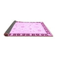 thumbnail image 2 of Ahgly Company Indoor Rectangle Abstract Purple Modern Area Rugs, 2' x 5', 2 of 4