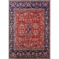thumbnail image 1 of Ahgly Company Machine Washable Indoor Rectangle Industrial Modern Rosy Pink Area Rugs, 4' x 6', 1 of 7