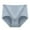 Blue, variant on vigerkar Women's High Waist Cotton Underwear - Antibacterial & Breathable Panties with Tummy Control & Lifting Design Beige, XL